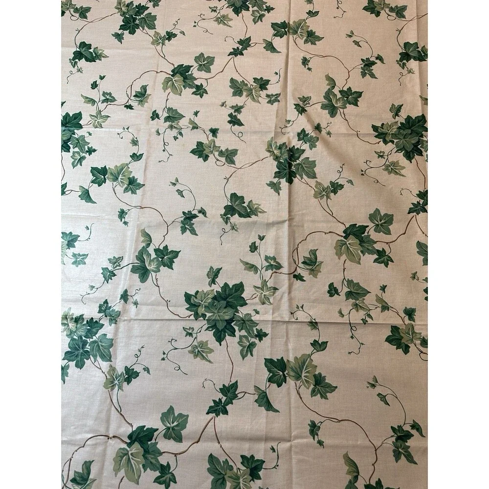 Vintage Waverly English Ivy Garden Room Fabric Schumacher 36x52 Green USA